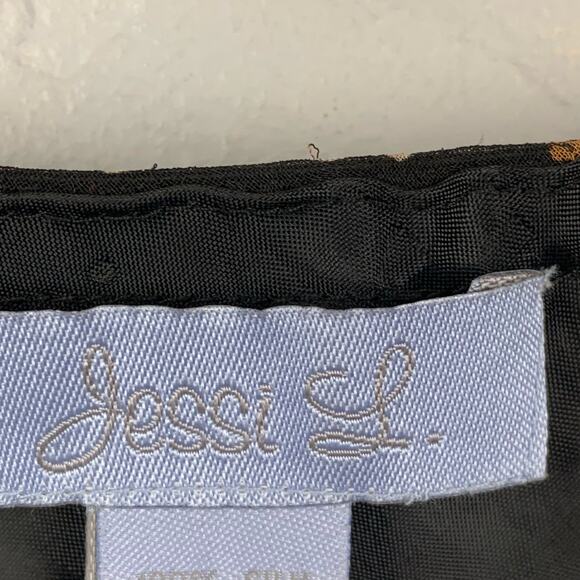 Y2K Jessi L Wimsy Goth Skirt Women's Large Black Silk Fairy Goth Dark Romantic - Picture 4 of 7